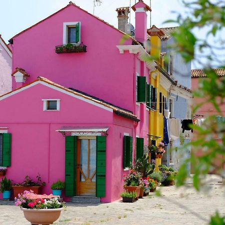 Night Galleria Holiday Home - Bed & Art In Burano - The Pink House Exterior foto